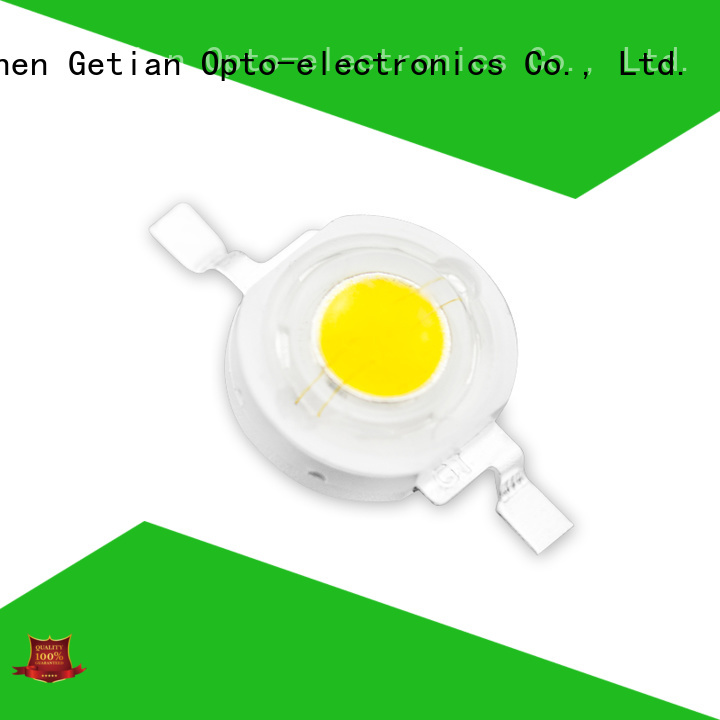 Getian long lasting 1w led chip well designed for commercial lighting